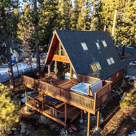A-Frame Cabin With Hot Tub & Close To Lake Tahoe Tahoe City Exterior foto