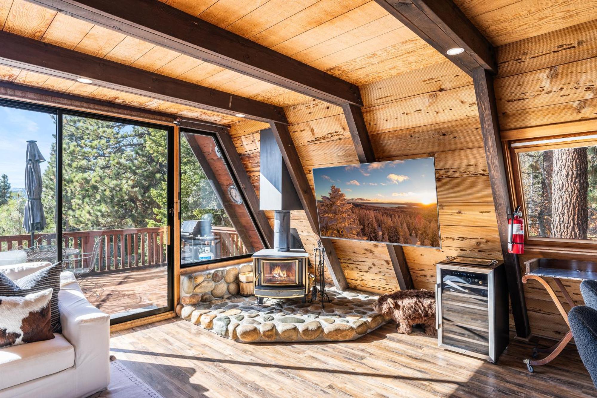 A-Frame Cabin With Hot Tub & Close To Lake Tahoe Tahoe City Exterior foto