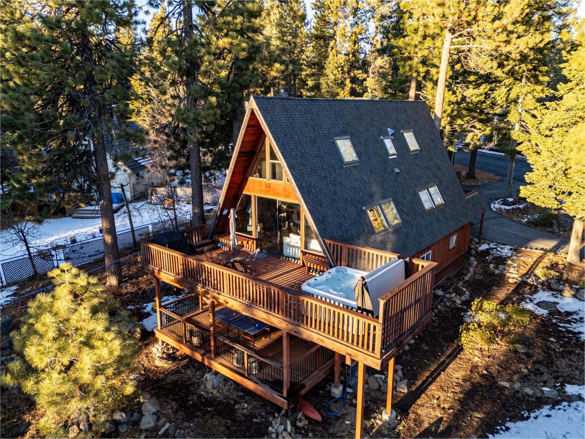 A-Frame Cabin With Hot Tub & Close To Lake Tahoe Tahoe City Exterior foto