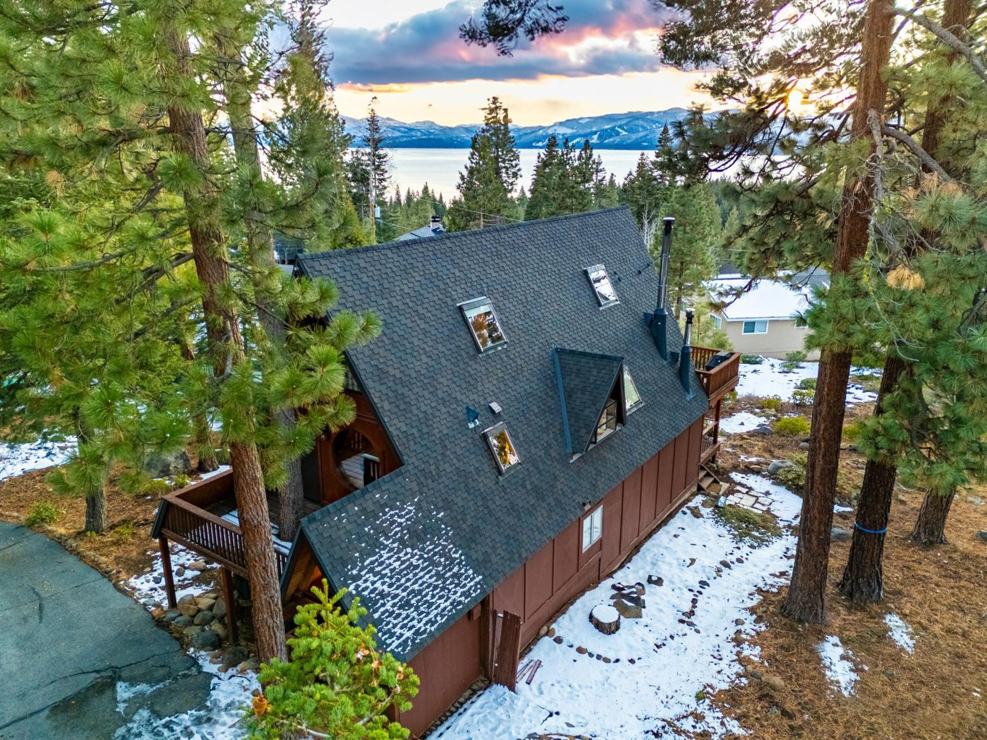 A-Frame Cabin With Hot Tub & Close To Lake Tahoe Tahoe City Exterior foto