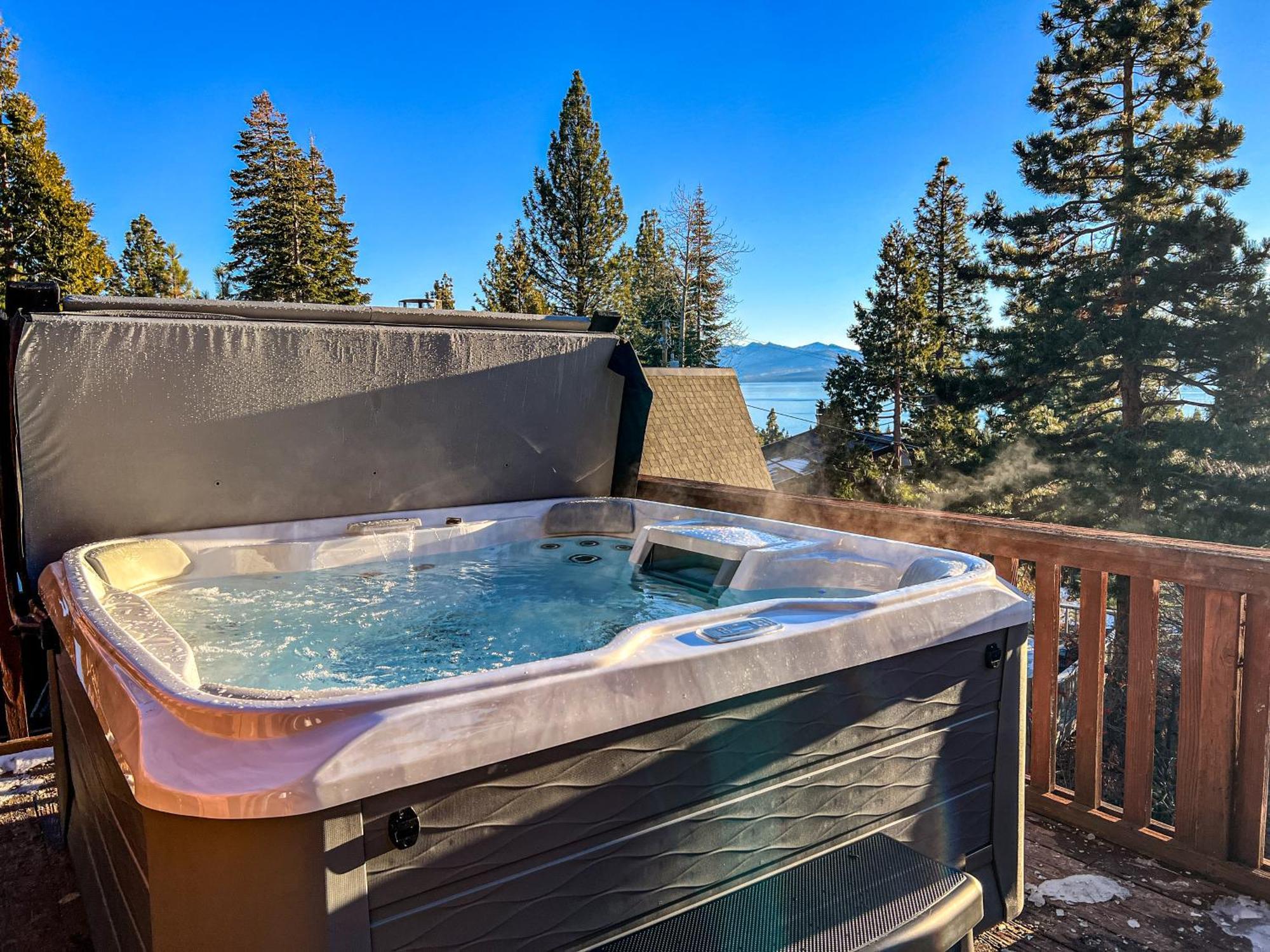 A-Frame Cabin With Hot Tub & Close To Lake Tahoe Tahoe City Exterior foto