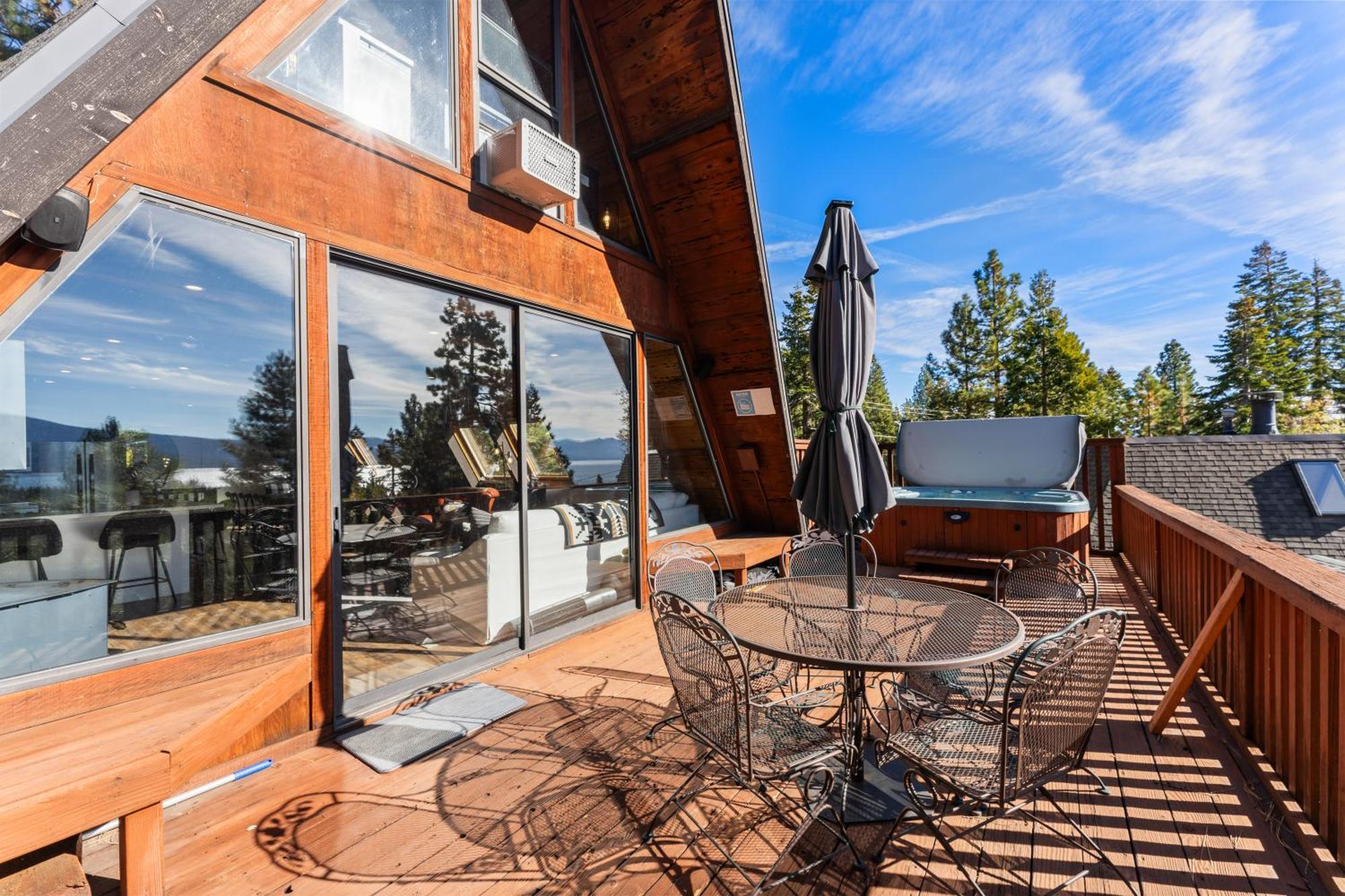 A-Frame Cabin With Hot Tub & Close To Lake Tahoe Tahoe City Exterior foto